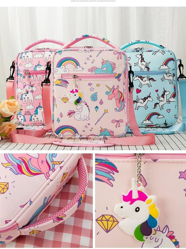 Dubkart Kids Insulated Unicorn Lunch Bag