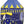Dubkart Kids Stars Moon Play Tent Castle House (Blue / Pink)