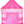 Dubkart Kids Stars Moon Play Tent Castle House (Blue / Pink)