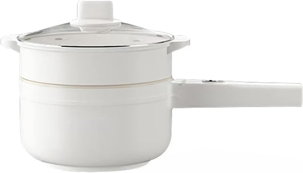 Dubkart Kitchen accessories 1.8L Non-Stick Electric Hot Pot with Steamer & Temperature Control
