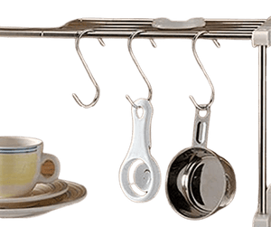 Dubkart Kitchen accessories 10 Pack Kitchen Pot Pan Hangers S Hooks