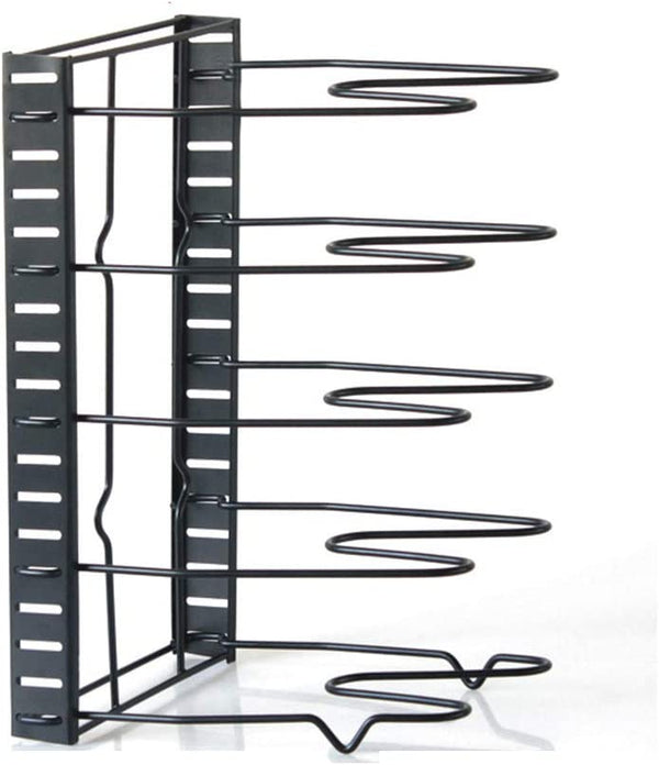 Dubkart Kitchen accessories 5 Layer Kitchen Pan Holder Organizer Rack