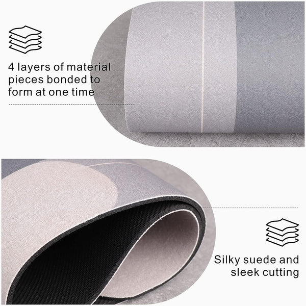 Dubkart Kitchen accessories Anti-Slip Super Absorbent Quick Dry Bathroom Floor Mat Rug (60 x 40 cm)