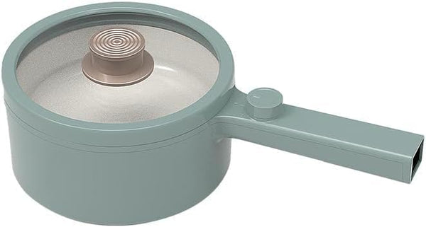 Dubkart Kitchen accessories DUBKART 1.5L Mini Portable Electric Pan Electric Hot Pot 600W Non-Stick Rapid Multi-Cooker with Lid 2 Modes Temperature Control