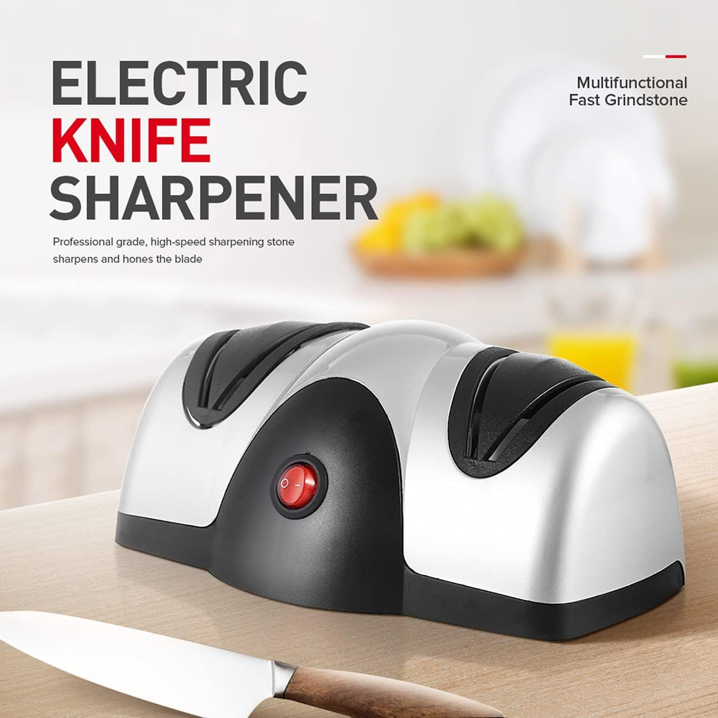 Dubkart Kitchen accessories Electric Knife Scissor Sharpener Tool