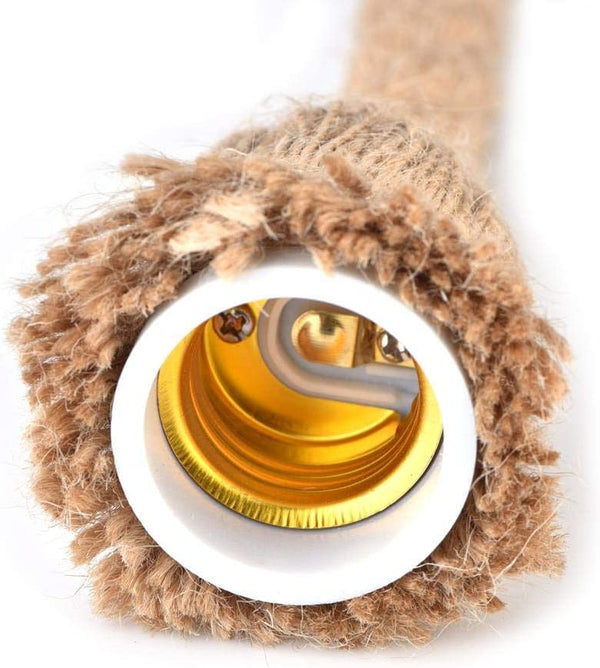 Dubkart Lights 1 PC Retro Ceiling Light Hemp Rope