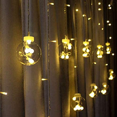 DubKart Lights 12 Ice Balls Decoration Light Bulbs Net Set