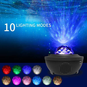 Dubkart Lights 2in1 Star Night Light Projector with Music