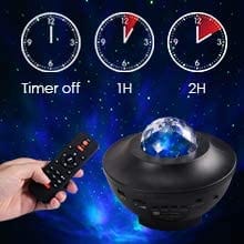 Dubkart Lights 2in1 Star Night Light Projector with Music