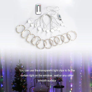 Dubkart Lights 300 LEDs Gluckluz Multicolor Twinkle Star String Lights