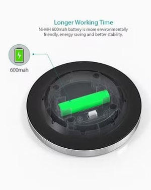 Dubkart Lights 4 PCS LED Solar Powered Garden Lamp - Warm White