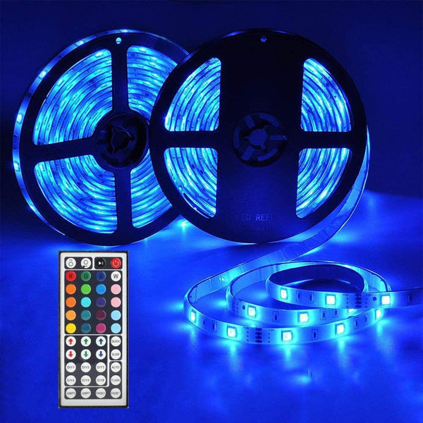 Dubkart Lights 600 LED Strip Lights Multicolor Ribbon Tape with Remote