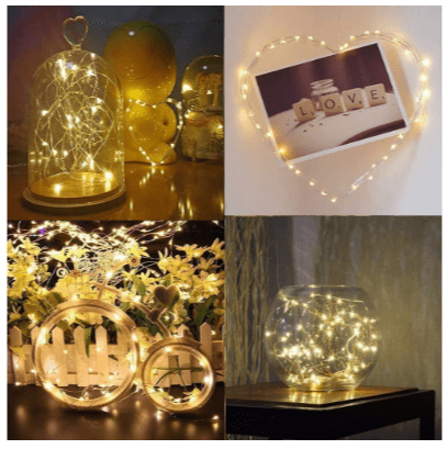 Dubkart Lights Fairy String Lights with Remote Control