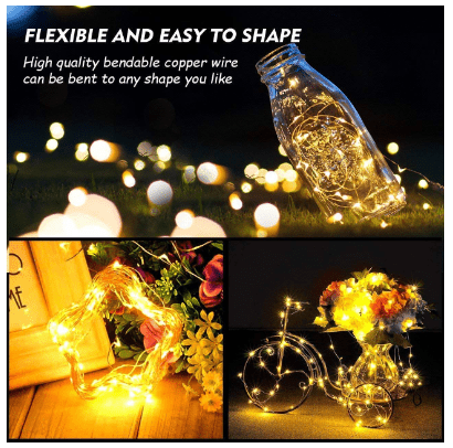 Dubkart Lights Fairy String Lights with Remote Control