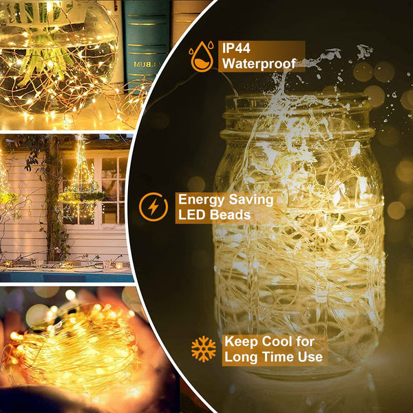 Dubkart Lights Fairy String Lights with Remote Control