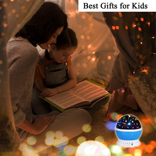 Dubkart Lights Kids LED Night Light Stars & Sky Projection