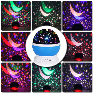 Dubkart Lights Kids LED Night Light Stars & Sky Projection