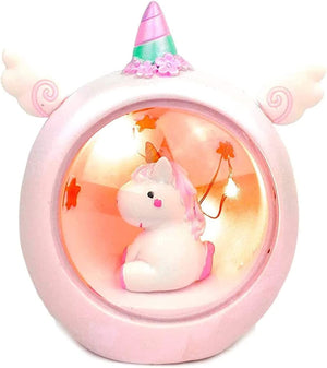 Dubkart Lights Kids Room Unicorn Moon & Stars Night Light