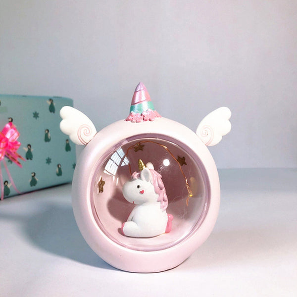 Dubkart Lights Kids Room Unicorn Moon & Stars Night Light