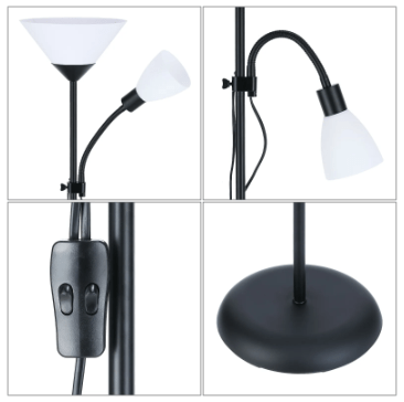 Dubkart Lights Modern Home Decor Adjustable Floor Stand Lamp Lights