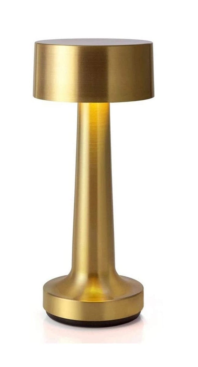 Dubkart Lights Touch Sensor Gold LED Lamp Cordless & Rechargeable