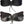 Dubkart Lingerie Strapless Backless Invisible Push Up Bra Self Adhesive (Black)