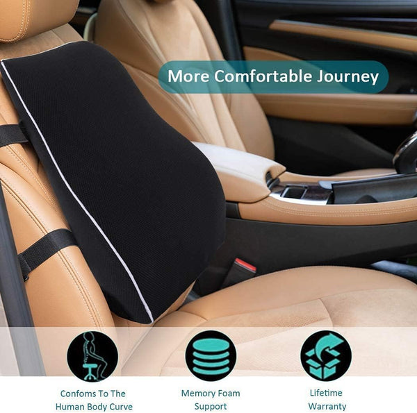 Dubkart Lower Back Lumbar Support Ergonomic Pillow