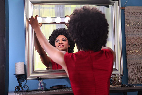 Dubkart Makeup 4 LED Bulbs Studio Glow Make Up Mirror Lights