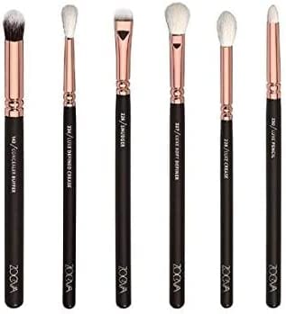 Dubkart Makeup brushes 12 PCS Vol. 1 Face And Eye Makeup Cosmetic Brush Set (Gold)