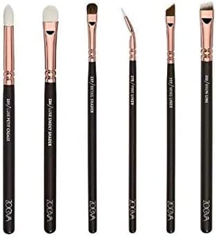 Dubkart Makeup brushes 12 PCS Vol. 1 Face And Eye Makeup Cosmetic Brush Set (Gold)