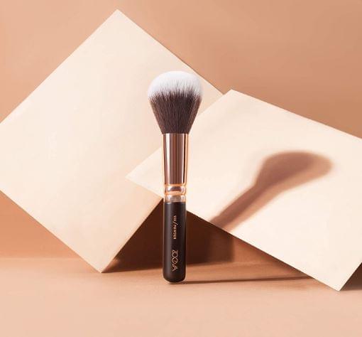 Dubkart Makeup brushes 15 PCS Vol. 1 Face Eye Makeup Brush Set Rose (Gold)