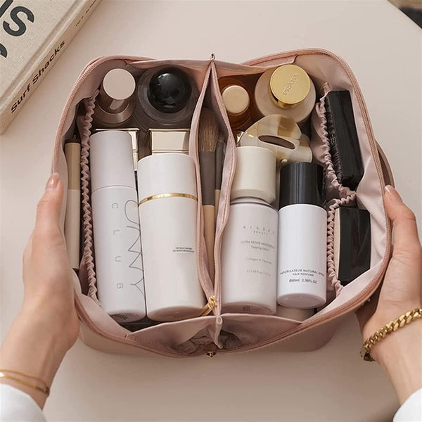 Dubkart Makeup Cosmetic Makeup Toiletry Storage Travel Organizer Bag