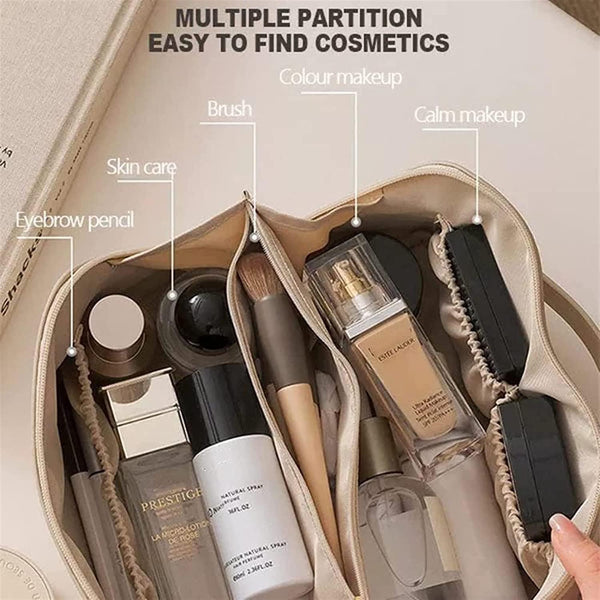 Dubkart Makeup Cosmetic Makeup Toiletry Storage Travel Organizer Bag