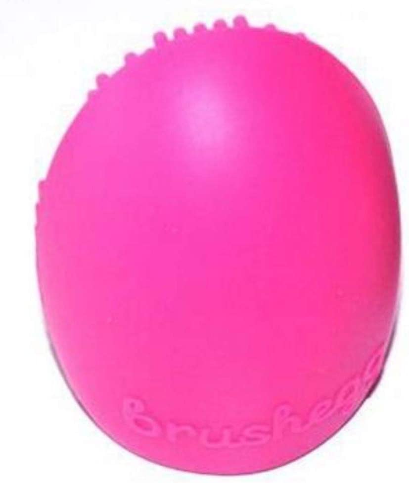 Dubkart Makeup Make Up Cleaning Egg Shape Brush Make Cleaner Tool Pink