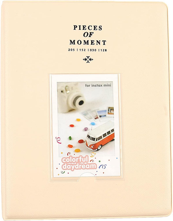 Dubkart Mini Book Photo Memories Album for Instax Mini (Blue / Beige)