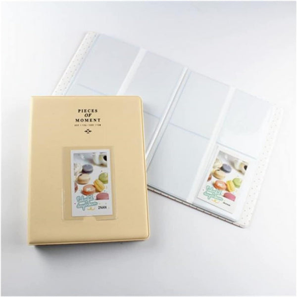 Dubkart Mini Book Photo Memories Album for Instax Mini (Blue / Beige)