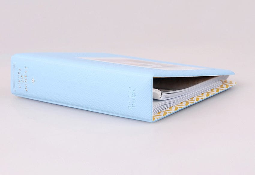 Dubkart Mini Book Photo Memories Album for Instax Mini (Blue / Beige)