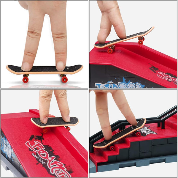 Dubkart Mini Finger Skateboards Toy Kit Set
