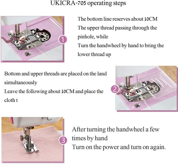 Dubkart Mini Portable Electric Sewing Machine