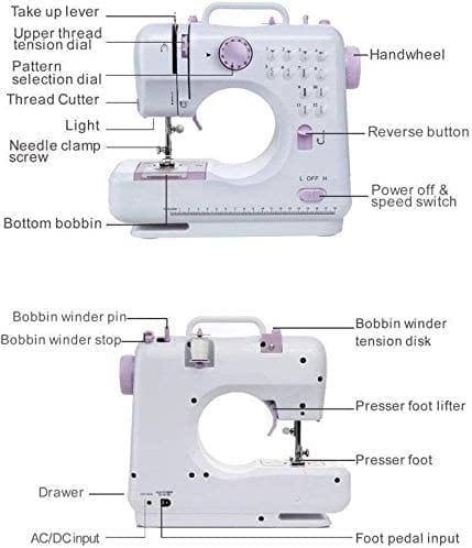 Dubkart Mini Portable Electric Sewing Machine