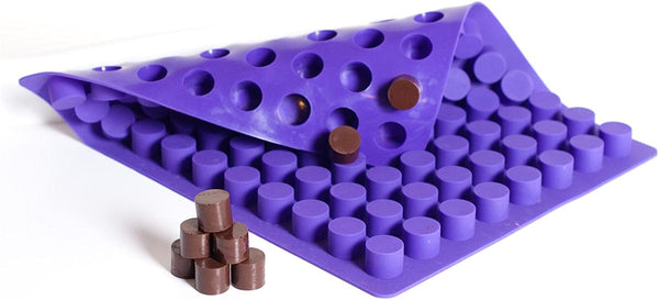 Dubkart Moulds 88 Cavities Mini Silicone Mold - Chocolate Jelly Candy Etc.