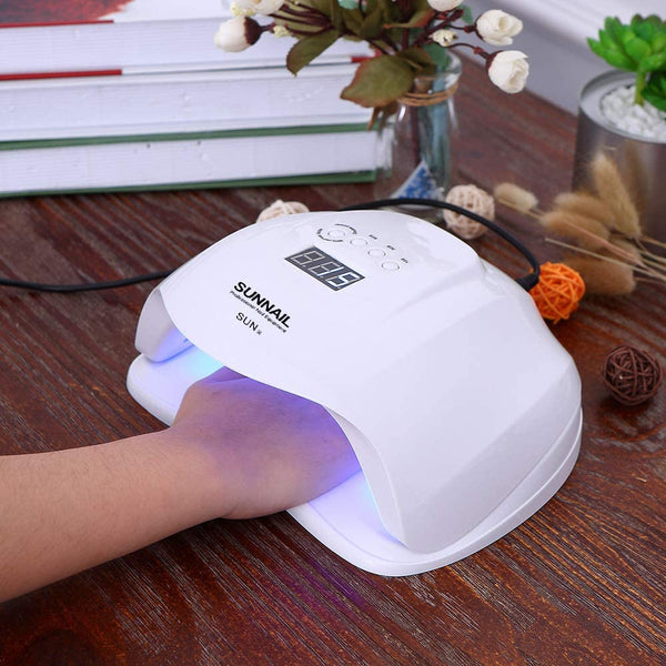 Dubkart Nails 54W UV LED Finger and Toe Nail Dryer Lamp for Nail Polish and Gel