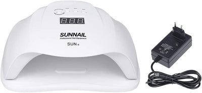 Dubkart Nails 54W UV LED Finger and Toe Nail Dryer Lamp for Nail Polish and Gel