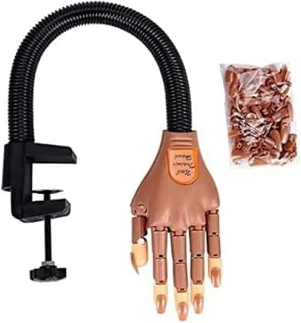 Dubkart Nails Nail Art Manicure Hand Trainer Movable Flexible Arm