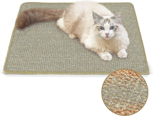 Dubkart Natural Sisal Fabric Cat Scratcher Rug Mat