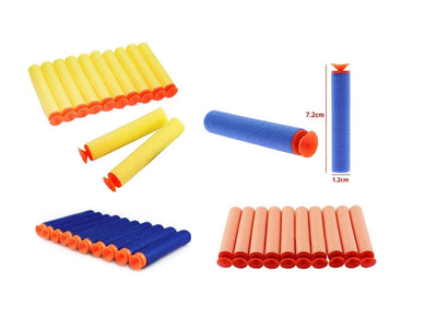 Dubkart NERF 100-Piece Refill Bullet Dart Set (Multicolor)