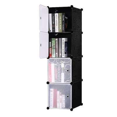 Dubkart Organizers 4 Cube Detachable Storage Cabinets