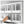 Dubkart Organizers 4 PCS Shoe Organizer Rectangular Box Set Ikea Style