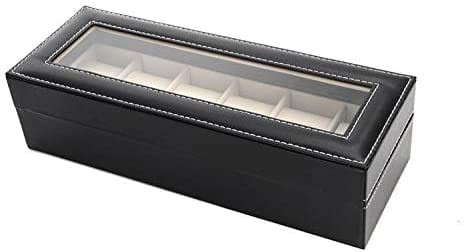 Dubkart Organizers 6 PCS Watch Bracelet Jewelry Organizer Box Glass Window