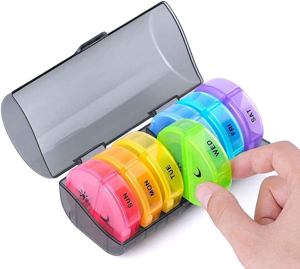 Dubkart Organizers Weekly Pill Vitamins Organiser Case